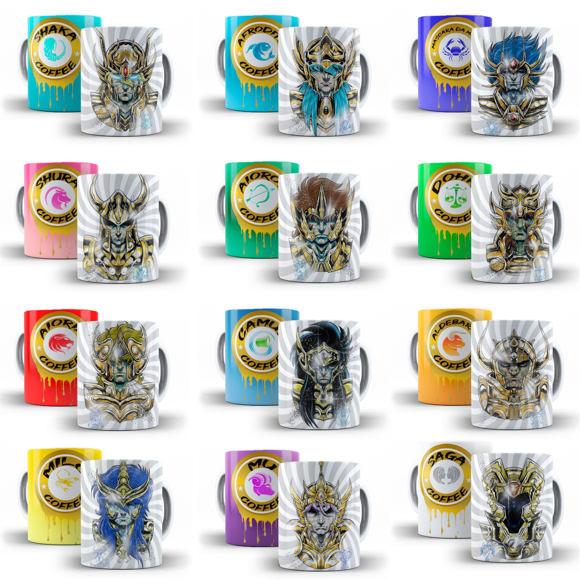 Caballeros del Zodiaco - Caballeros de Oro